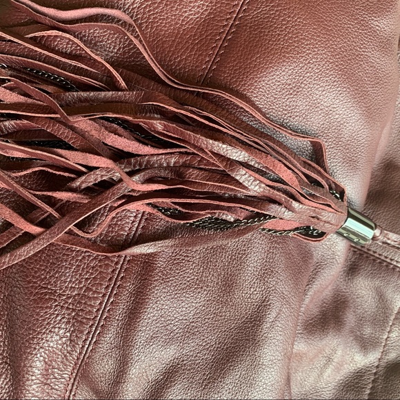 Vince Camuto Large Slouchy Shoulder Bag w/ Tassel - Picture 5 of 8